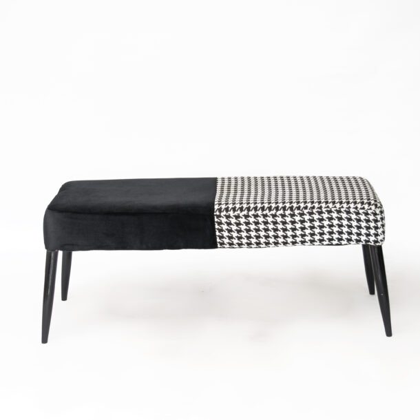EXCITO Bench (Houndstooth & Black)